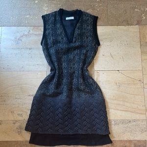 Wool mini dress costume national